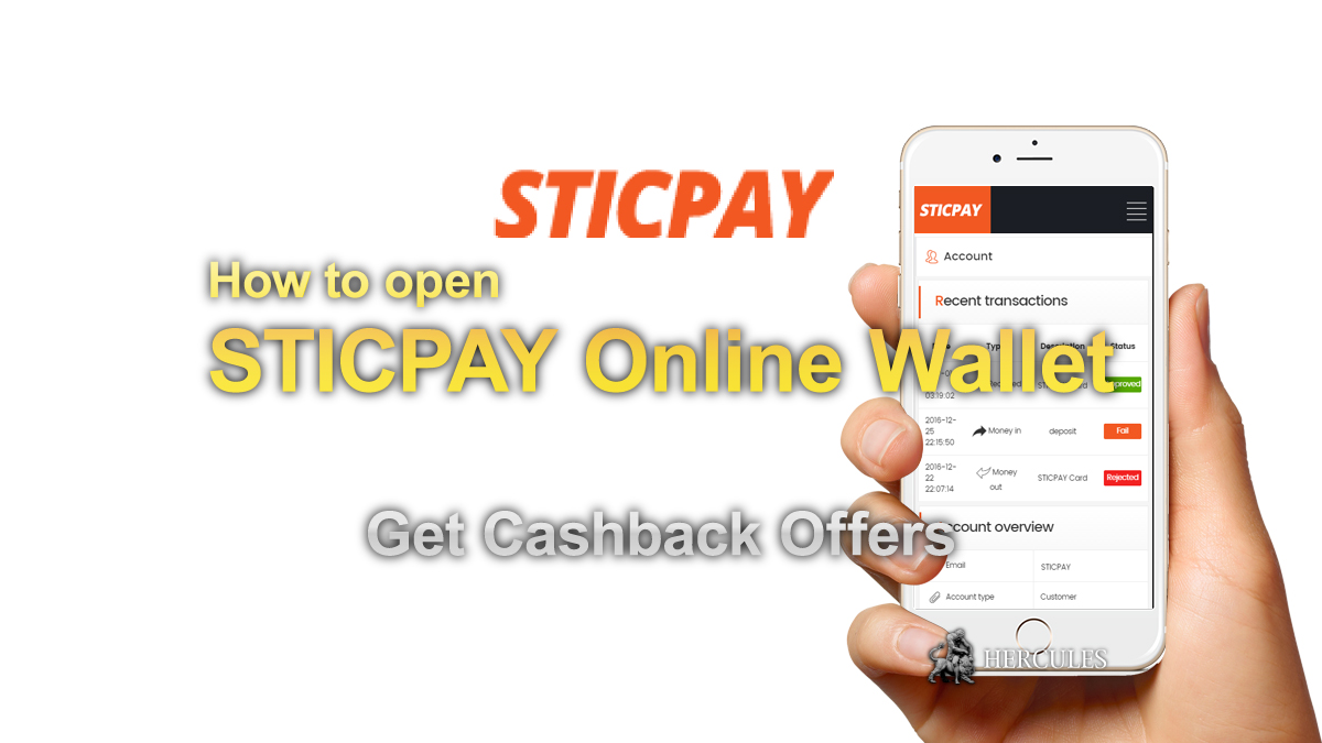 STICPAY - Learn how to open STICPAY account and get Cashback