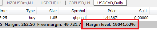 MT4 Margin Levels