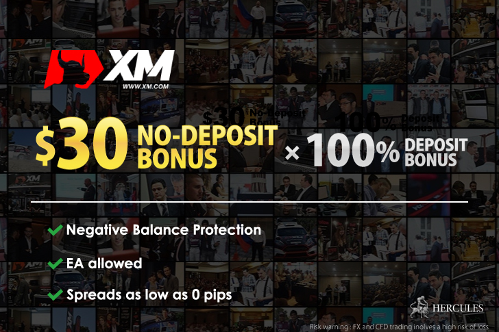 XM 100% Bonus On All Deposits