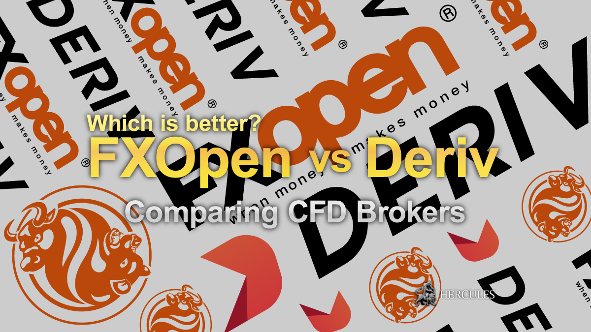 FXOpen - FXOpen vs Deriv - Which Forex/CFD broker has better trading conditions?