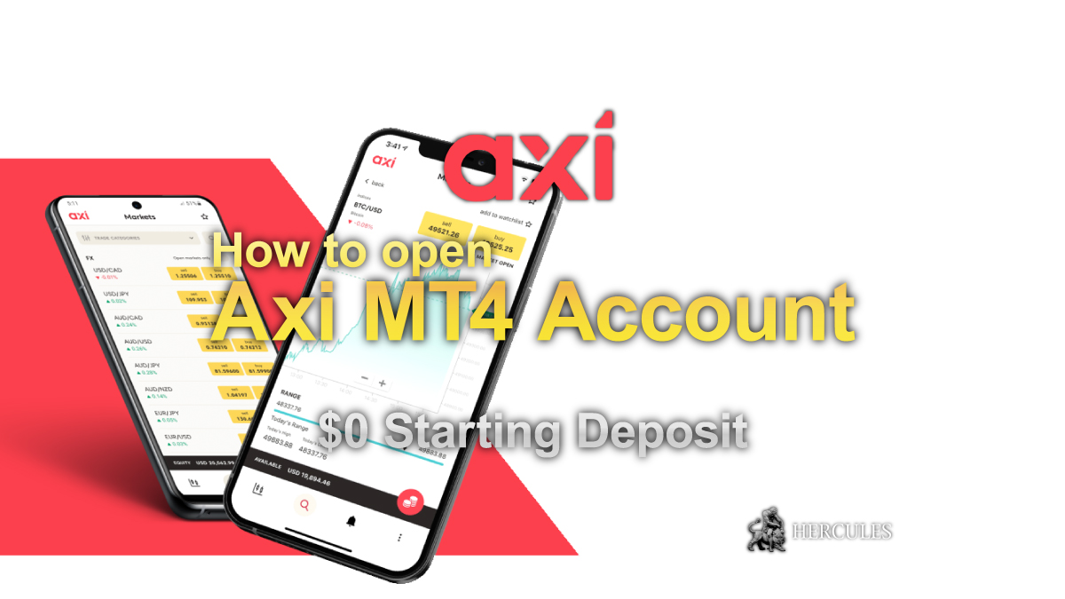 Axi - How to open Axi MT4 & MT5 trading accounts? | Global Forex Broker