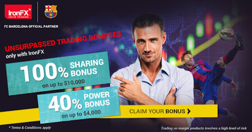 IronFX - IronFX 100% & 40% Deposit Bonus Promotions !