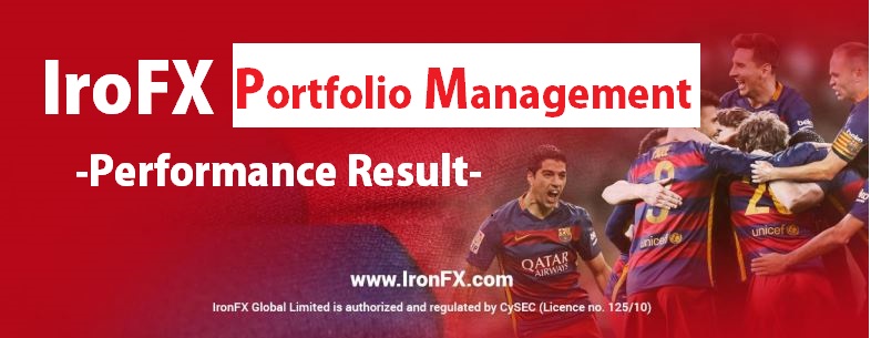 IronFX Portfolio Management - IronFX Portfolio Management "positive profit-results" again this July