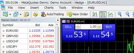 metatrader5 mt5 new order open position