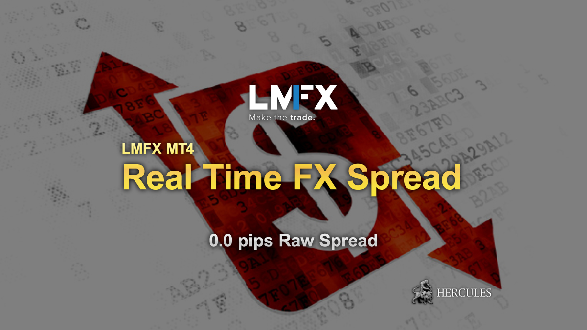 LMFX - What's the actual Forex spread on LMFX MT4 trading accounts?