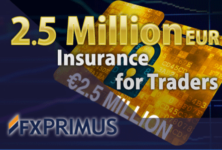 FXPRIMUS - Insurance for FX Traders! Up to 2.5 Million EUR per claim is covered with FXPrimus