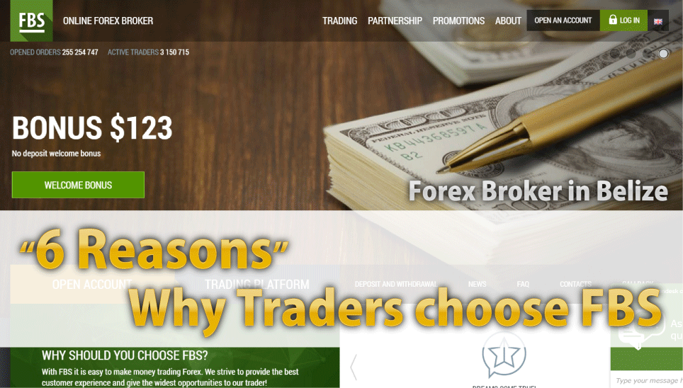 FBS - "6 Reasons" Why FBS has 3 Million Traders and Positive Reviews over the years