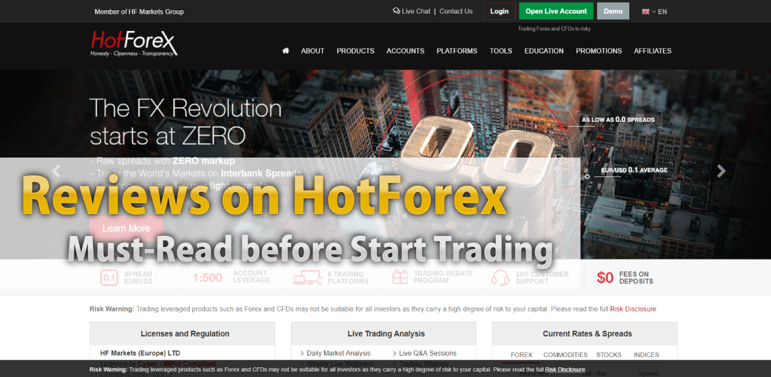 HotForex - Traders' Reviews on HotForex's Service & Comparison to other FX brokers