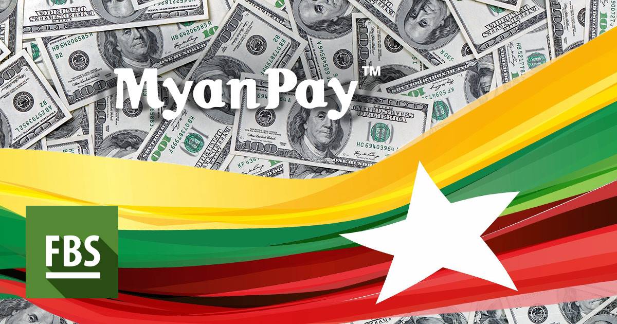 FBS - MyanPay Deposit to MT4 and MT5 live accounts are available now with FBS!