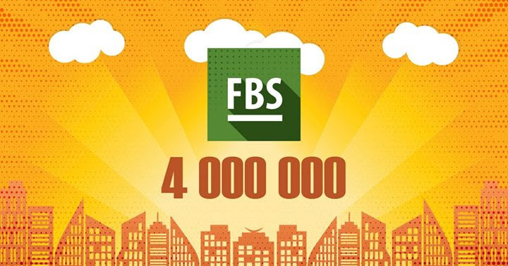 FBS - FBS with 4 million Forex traders! The broker celebrates it by giving away a Gift for the 4 millionth trader!