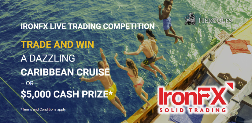 IronFX - IronFX Live Trading Competition to Win Caribbean Cruise or $5,000 Cash Prize!