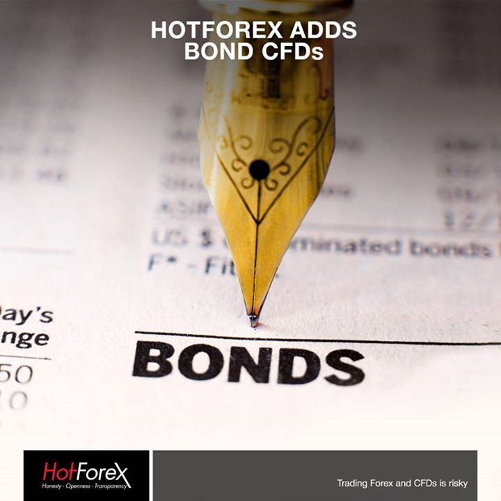 HotForex - Newly added 3 Bonds(EURO BUND, UK Gilt, US 10YR Tnote) are available for trading on MT4 now!