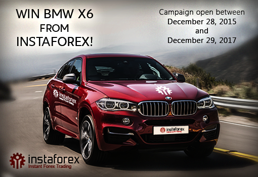 InstaForex - Win BMW x6 crossover by Opening an account and Deposit $1,500 today!