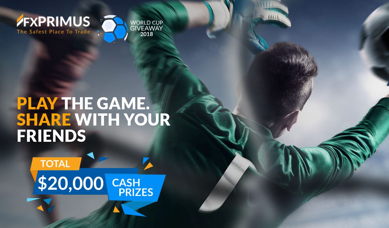 FXPRIMUS - World Cup Giveaway - Win up to $20,000 in cash prizes!