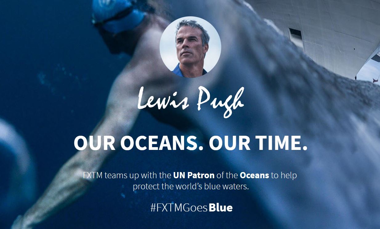 FXTM - FXTM Brand Ambassador Lewis Pugh Successfully Completes the Long Swim