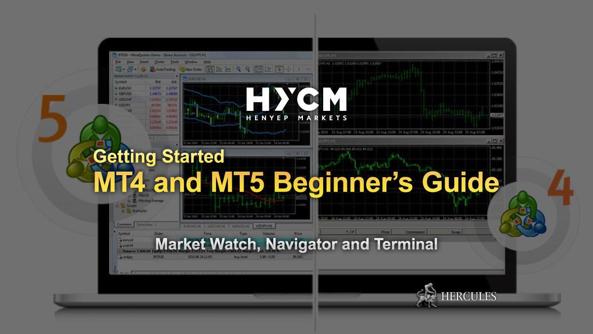 HYCM - What you can do with Market Watch, Navigator and Terminal on MT4 and MT5