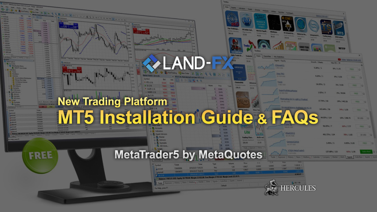 Land-FX - How to download and install MT5 (MetaTrader5) trading platform for Windows/MAC computers