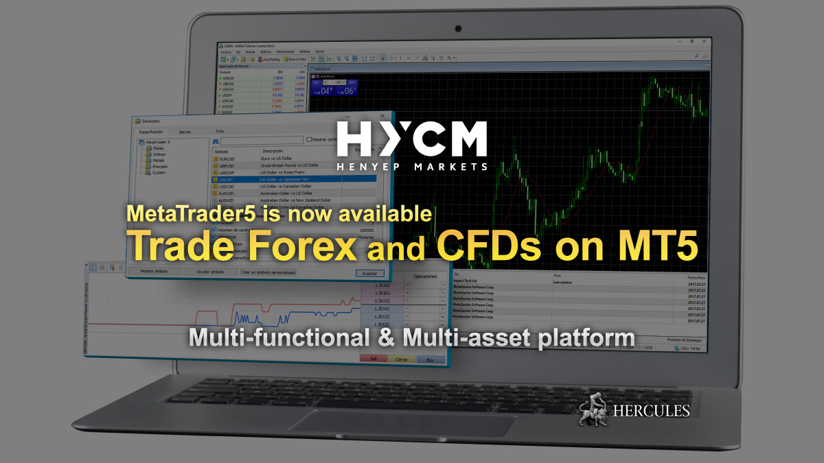 HYCM - HYCM MT5 (MetaTrader5) is now available along with MT4