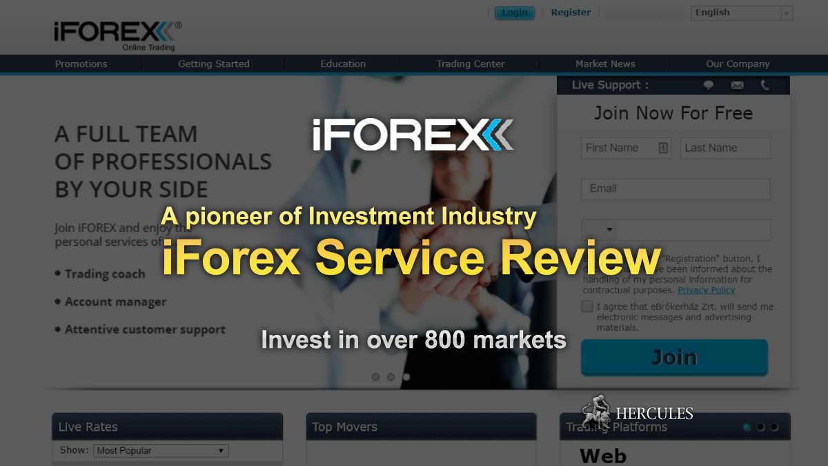 iFOREX - iForex Review - Multi assets Forex broker founded in 1996