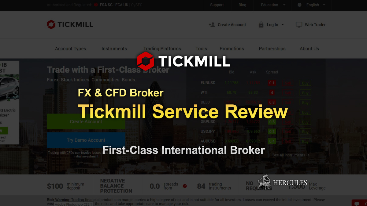 Tickmill - Tickmill Broker Service Review - Stable Forex broker with NDD MT4