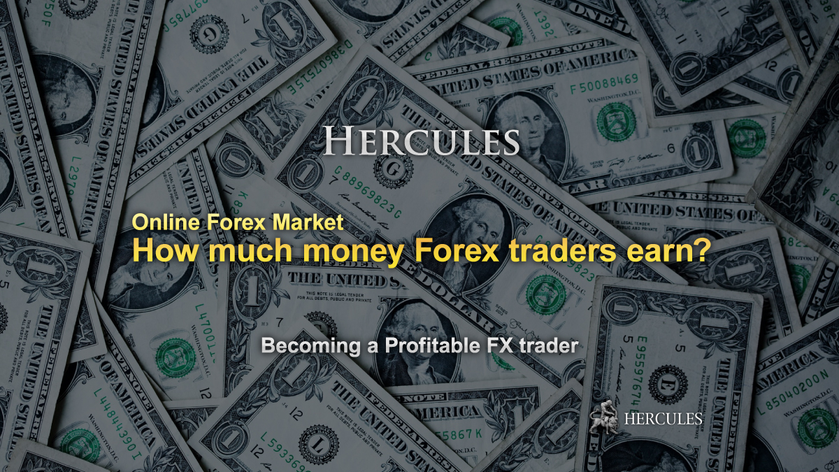 How much money do online Forex traders actually make?