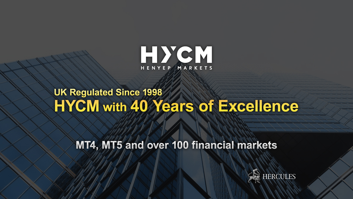 HYCM - HYCM for 40 years - 0.2 pips raw spread on MT4 and MT5