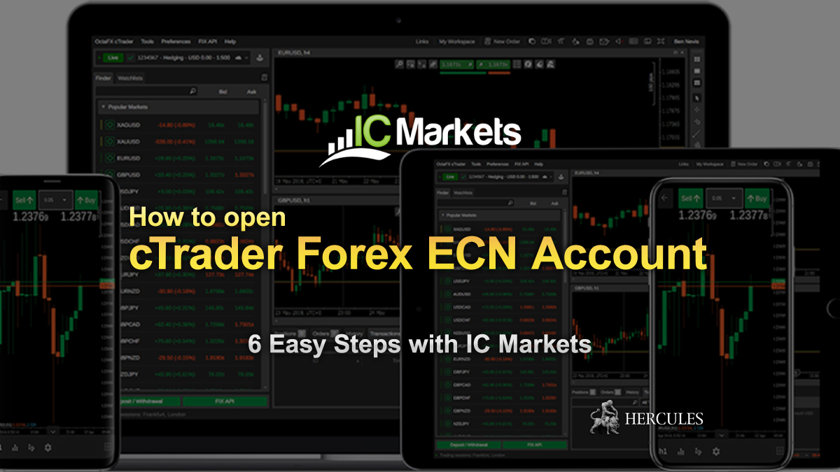 IC Markets - How to sign up and open IC Markets trading account?