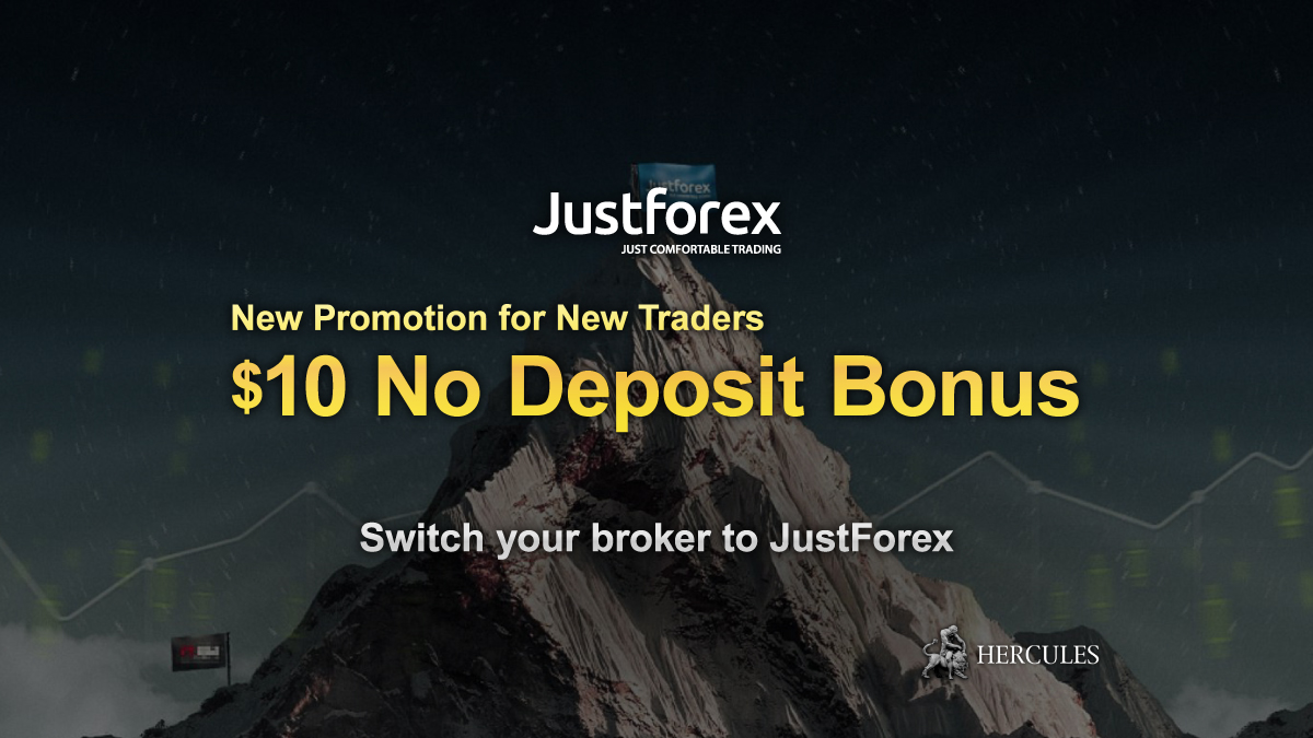 JustForex - JustForex now offers $10 No Deposit Bonus on Mini FX trading account