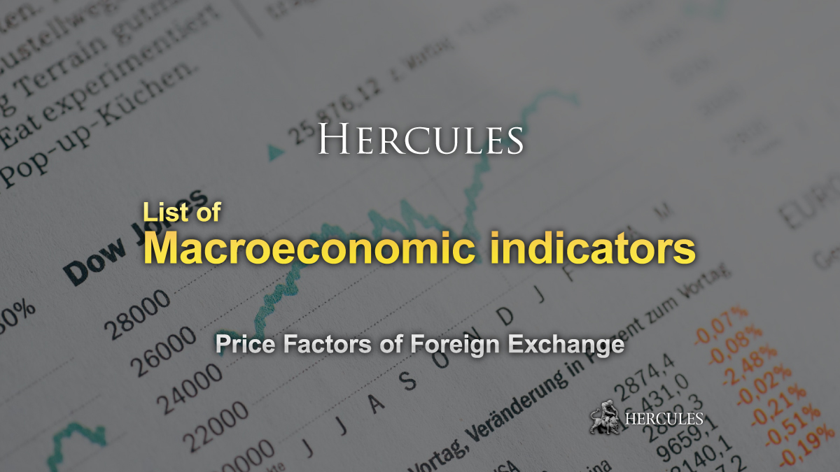 List and Definition of Macroeconomic indicators of each country