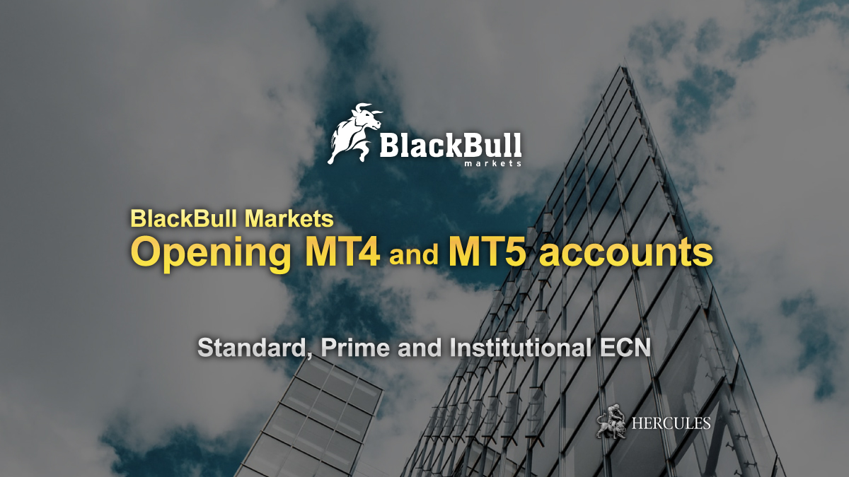 BlackBull Markets - How to open BlackBull Markets MT4 and MT5 Forex trading account?