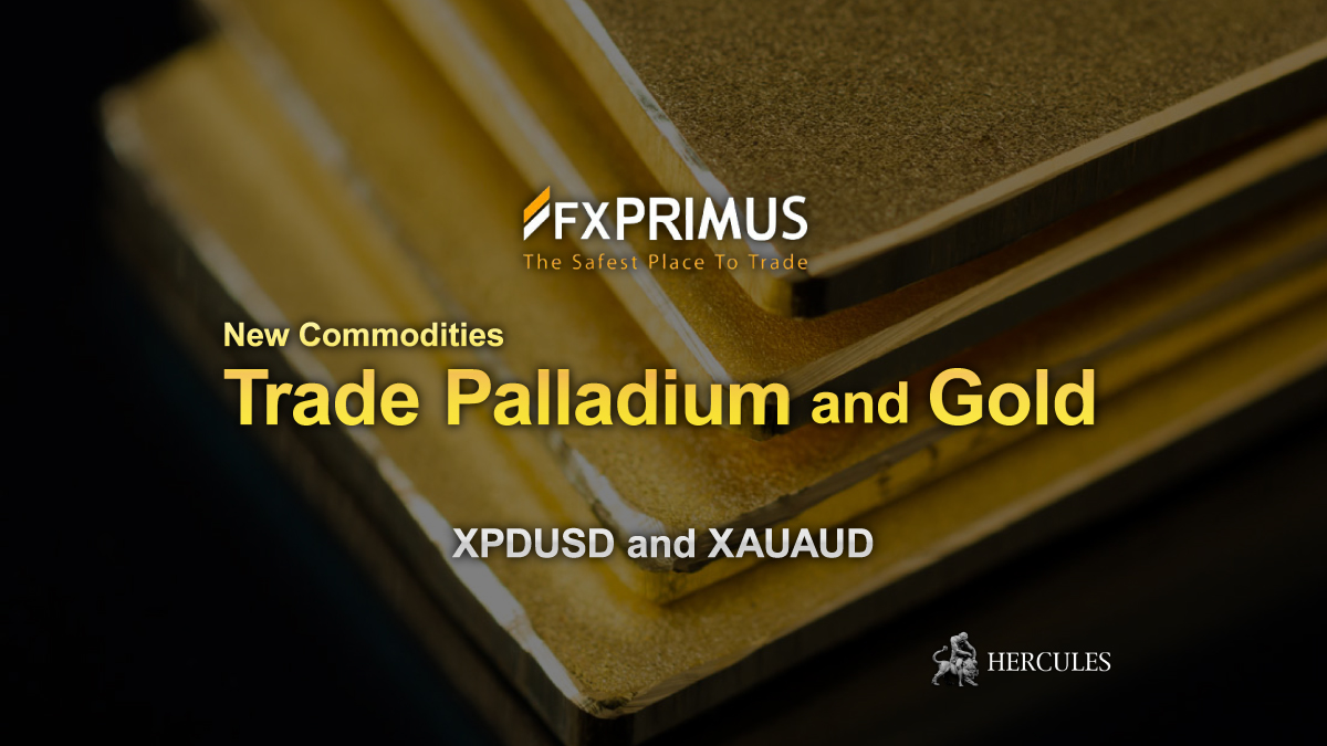 FXPRIMUS - FXPrimus now offers Palladium XPDUSD and Gold AUD pairs on MT5