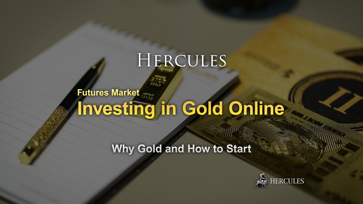 Investing in Gold online - Precious metal market with high volatility