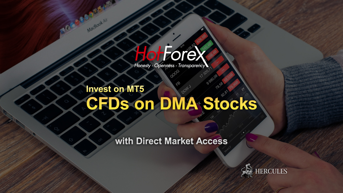 HFM - Trade CFDs on DMA Stocks on HFM MT5