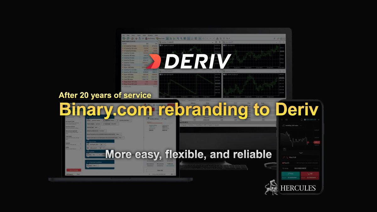 Deriv - Binary.com is rebranding to Deriv after 20 years of service