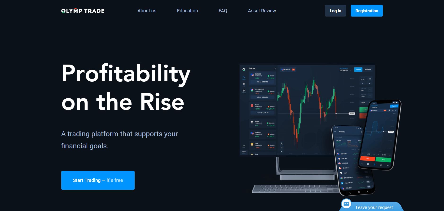 Olymp Trade - OlympTrade Broker Service Review | Trading Conditions, Pltaforms, Tools and more