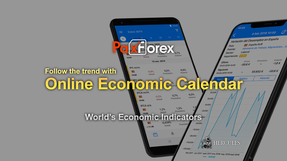 PaxForex - Use PaxForex's Economic Calendar to follow the market trend