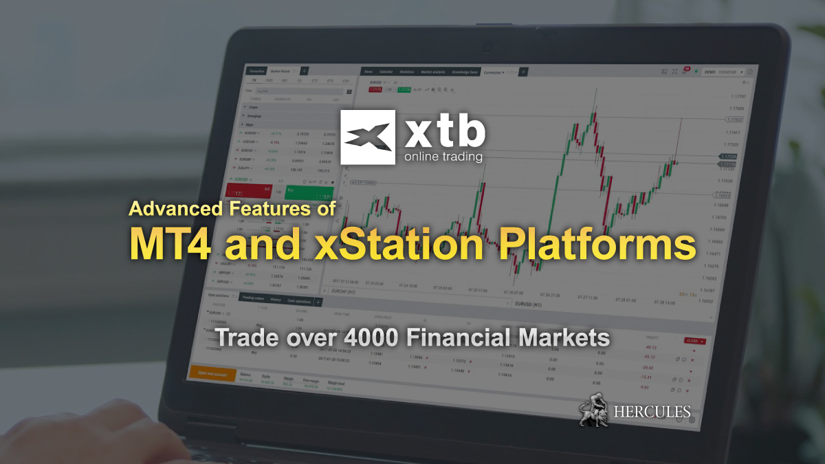 XTB - Download XTB MT4 and xStation trading platforms