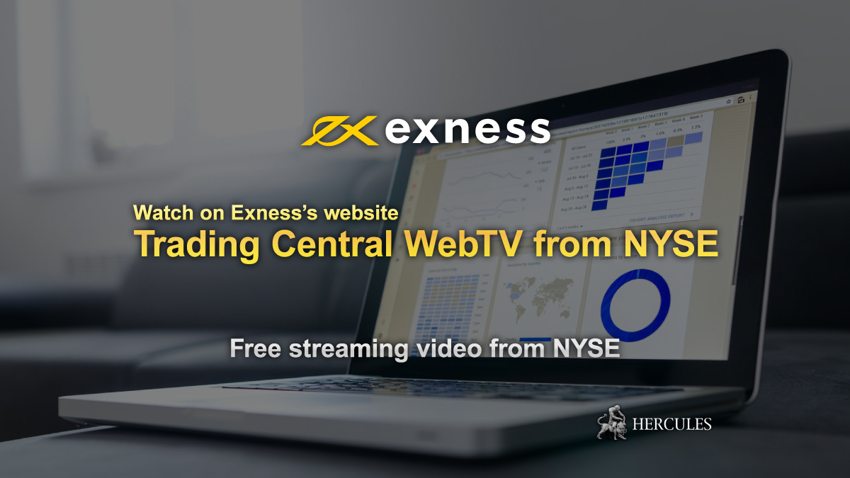 EXNESS - Access to Trading Central's WebTV and analysis tools provided by Exness