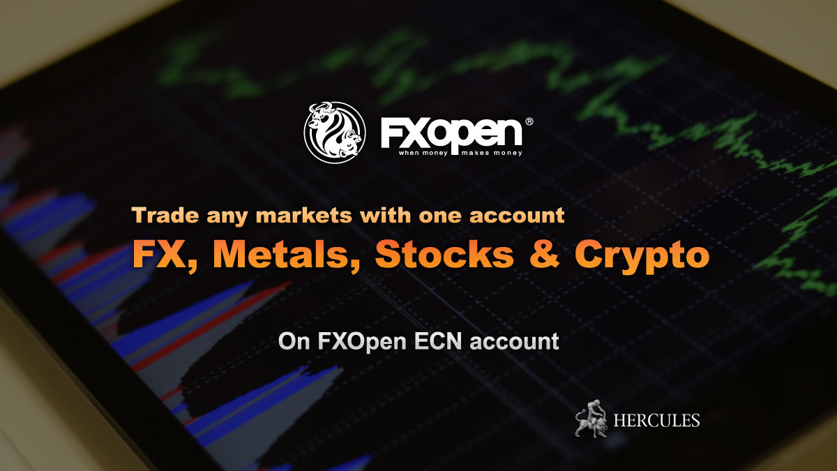 FXOpen - Trade FX, Gold, Silver, Stocks and also Cryptocurrency on FXOpen ECN account