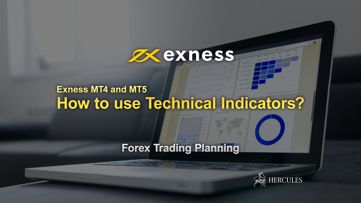 EXNESS - How to use Technical Indicators on Exness MT4 and MT5?