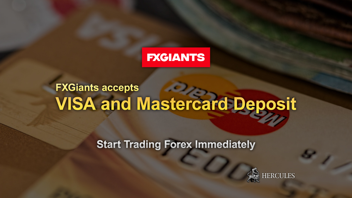 FXGiants - How to make a deposit to FXGiants' account with VISA/Mastercard?