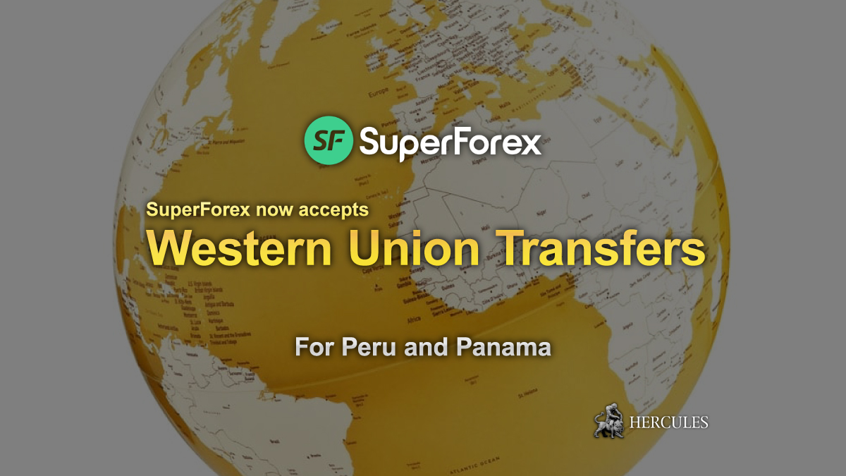 SuperForex - SuperForex now accepts Western Union deposit for FX Traders in Peru and Panama