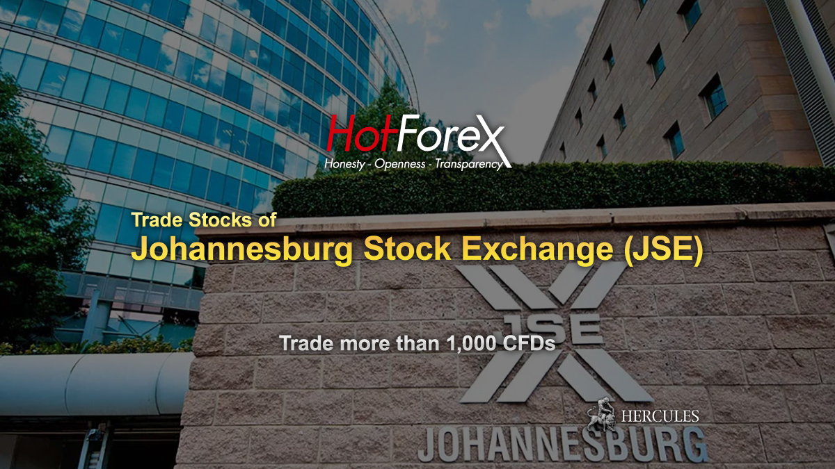 HotForex - Trade Stocks of Johannesburg Stock Exchange (JSE)