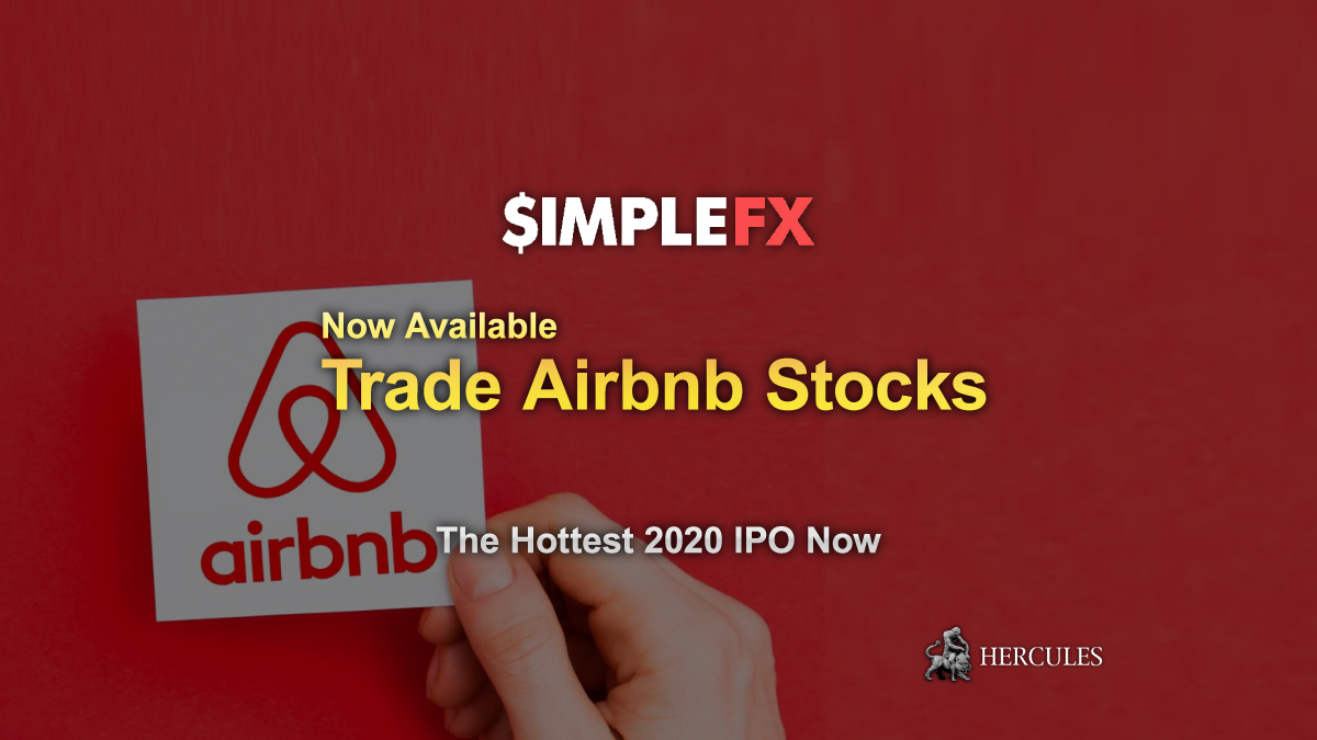 SimpleFX - You can now trade Airbnb Stocks on SimpleFX Web Trader