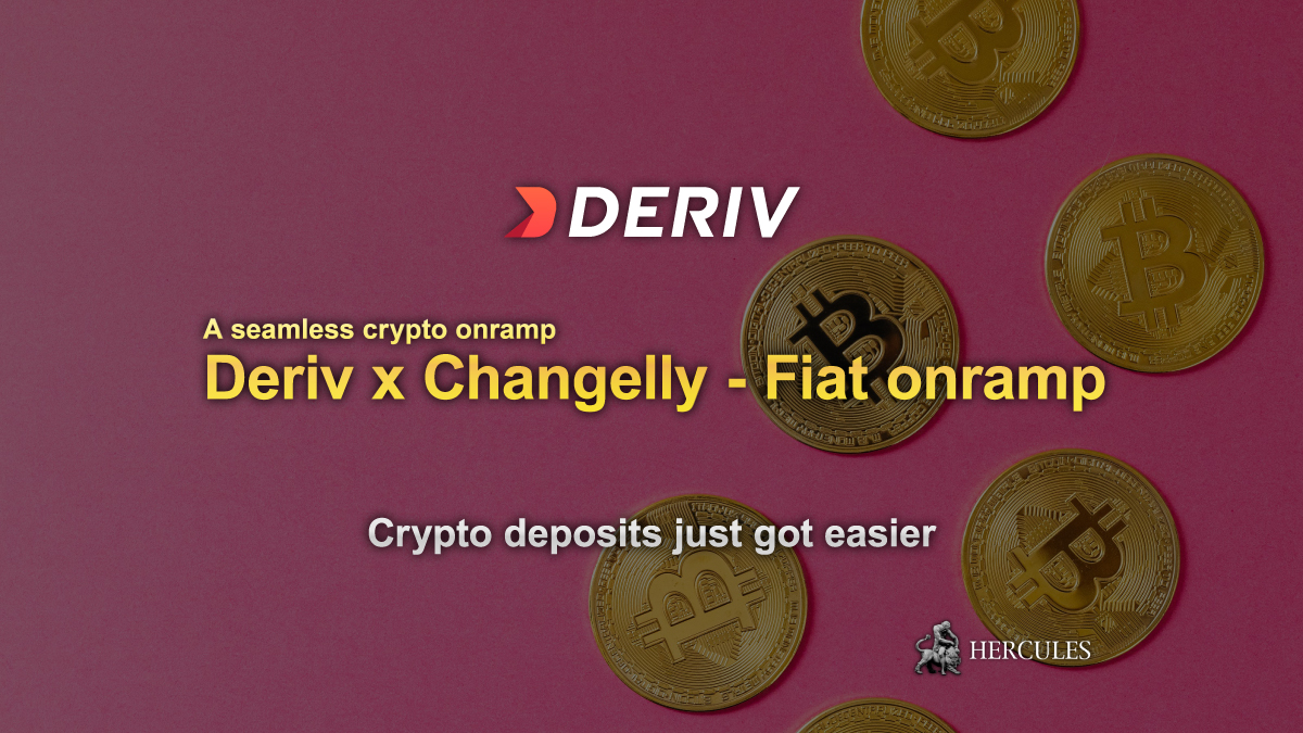 Deriv - Deposit Crypto to Deriv through Changelly - Fiat onramp