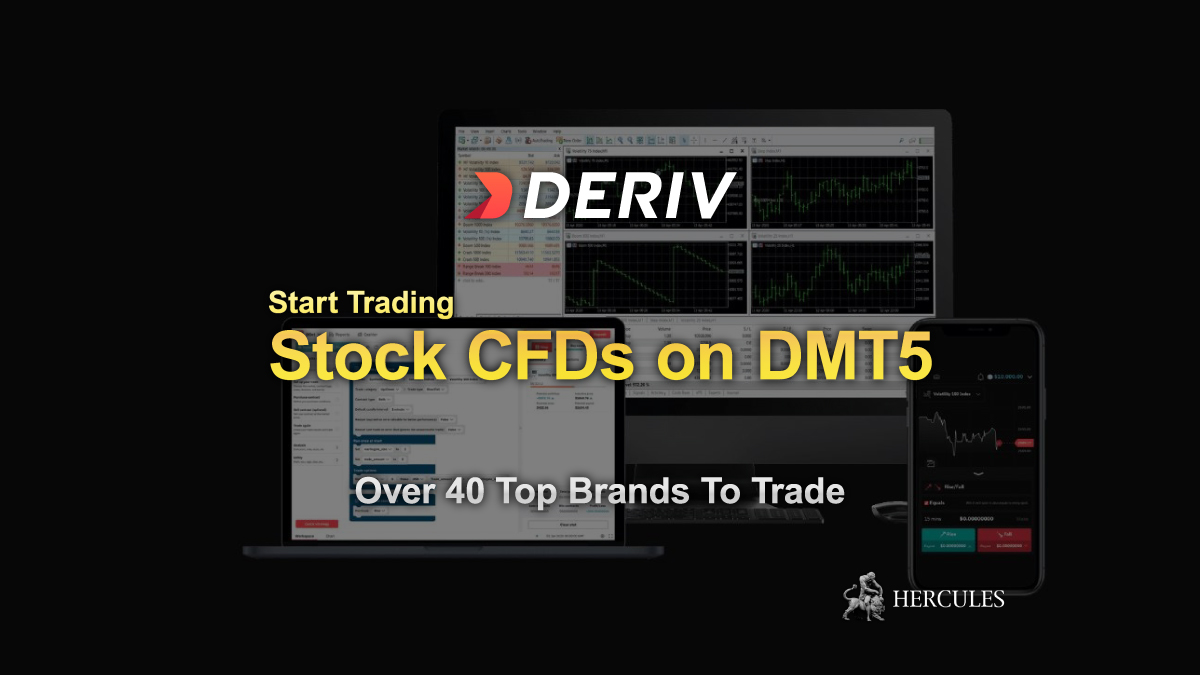 Deriv - Deriv now offers Shares and Stock Indices on DMT5 (MetaTrader5)