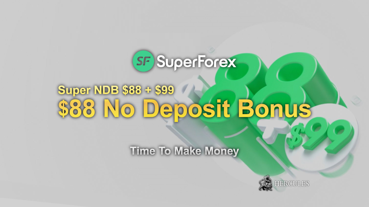 SuperForex - Get SuperForex's $88 Free Welcome Bonus and Start trading Forex