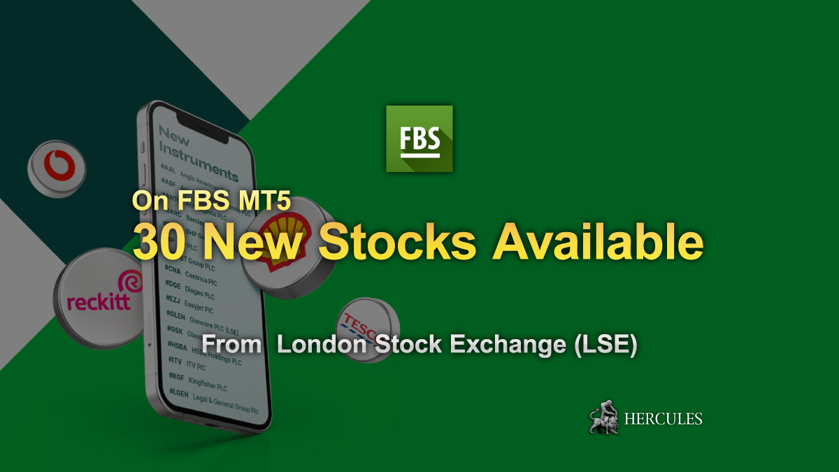 FBS - FBS Adds 30 More Stock CFDs On MT5 platform