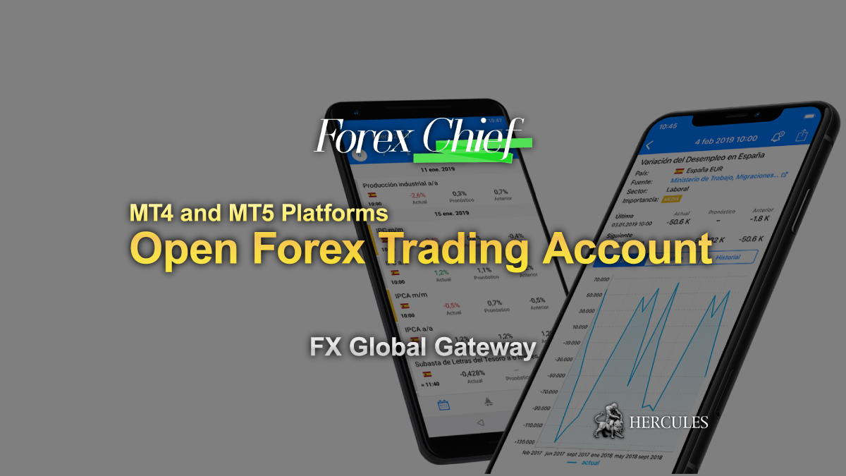 xChief - How to open ForexChief's trading account?