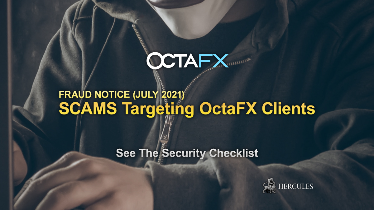 OctaFX - Attention - Fraudulent Activity Targeted at OctaFX Customers